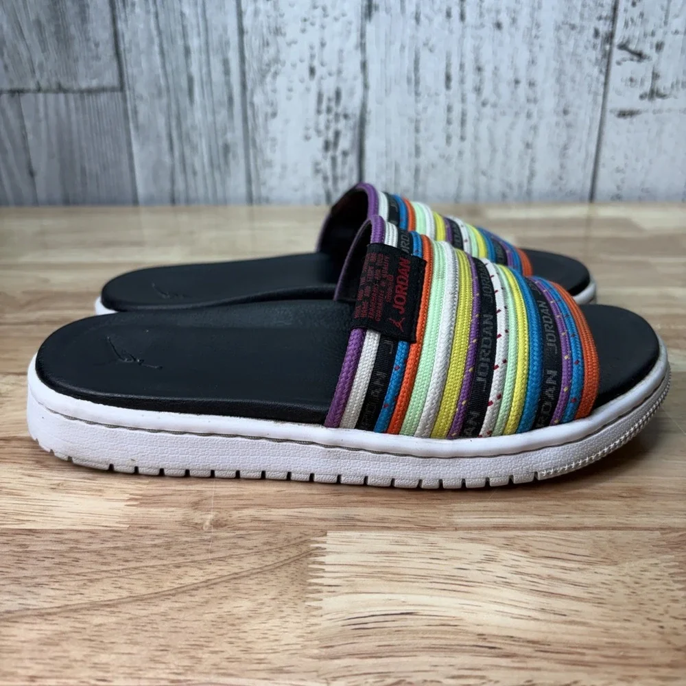Nike Women's Jordan‎ Modero 2 Slide Sandal, Multi-Color  CU2708 901 Size 6  EUC